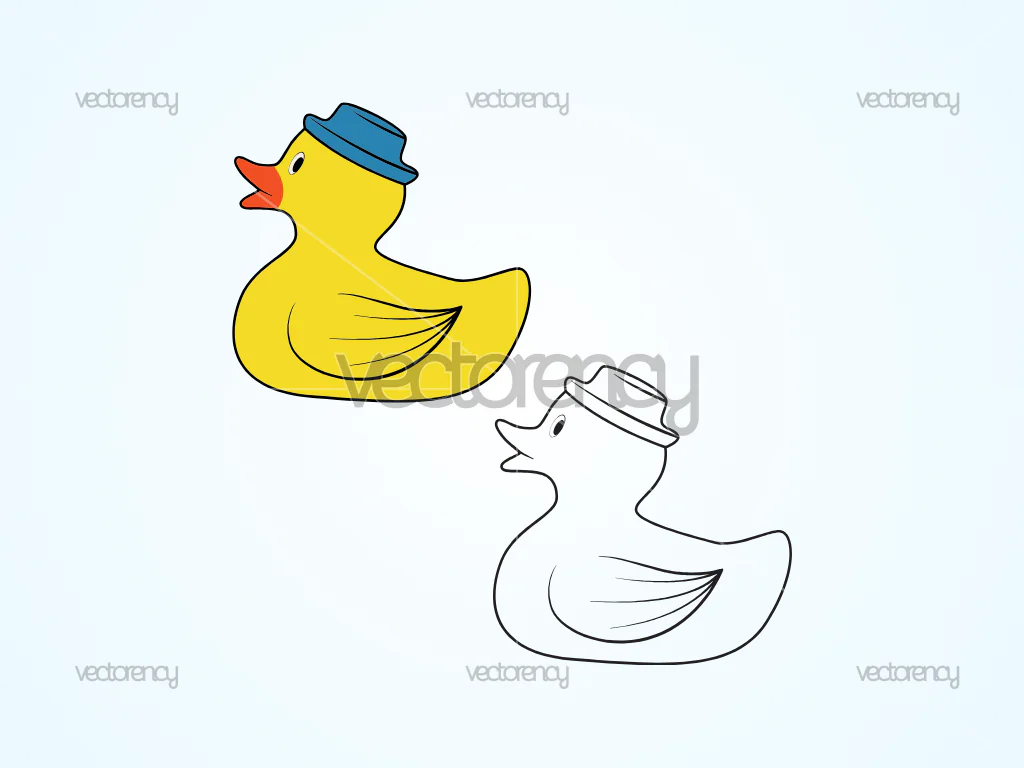Rubber Duck SVG