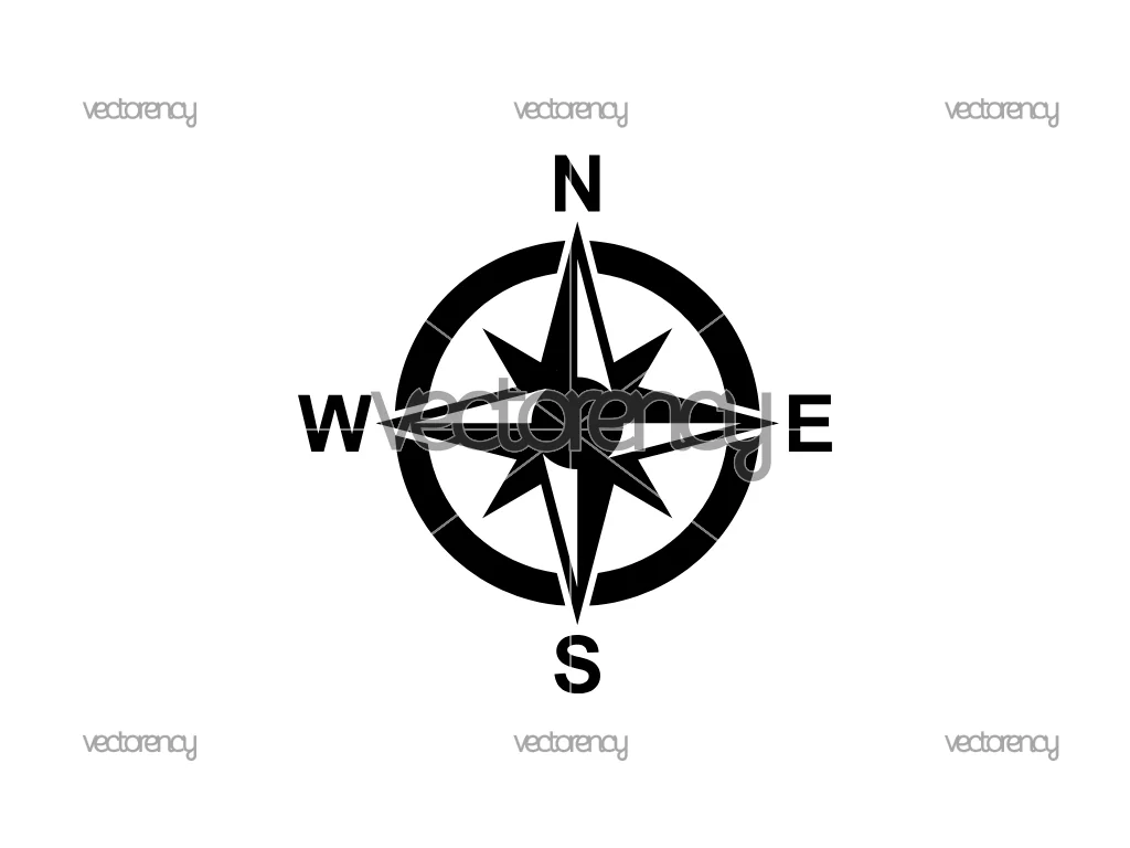Compass Vector SVG