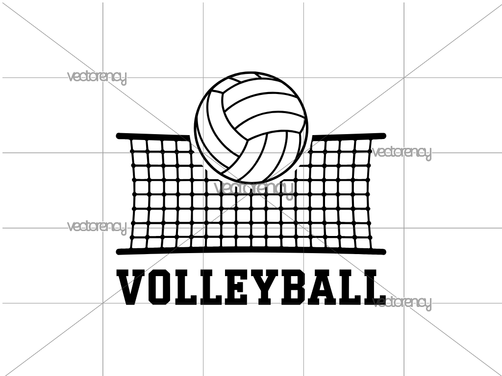 Volleyball Net SVG Free