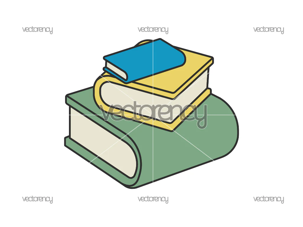 Book Clipart SVG PNG EPS DXF