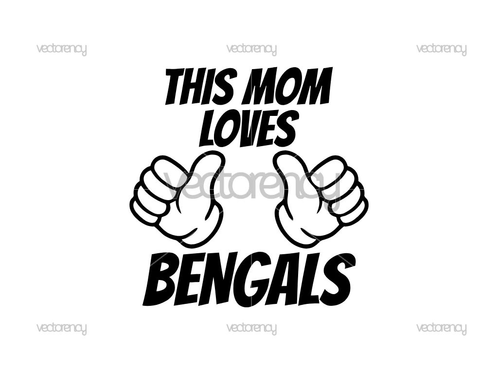 Bengals Mom SVG
