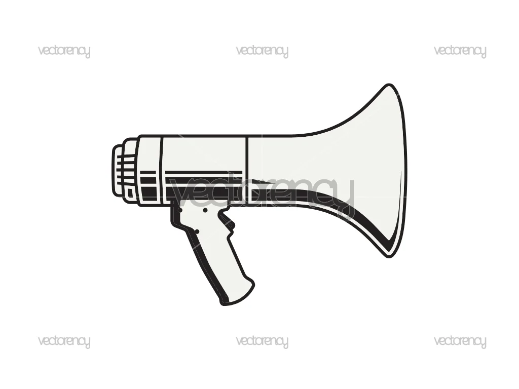Megaphone SVG Vector Free Download
