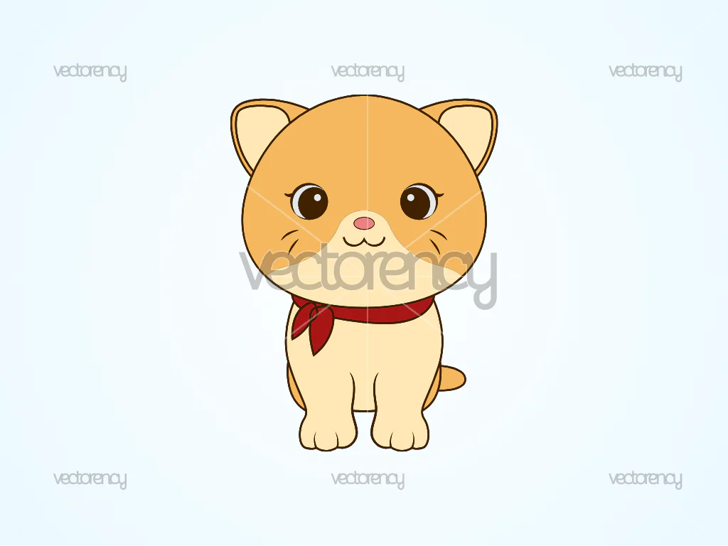 Cute Kitten Clipart Download Free