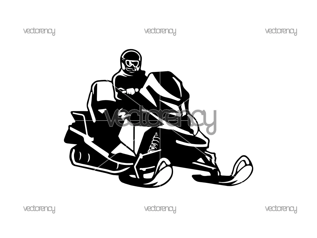 Snowmobile SVG Winter Sports Free