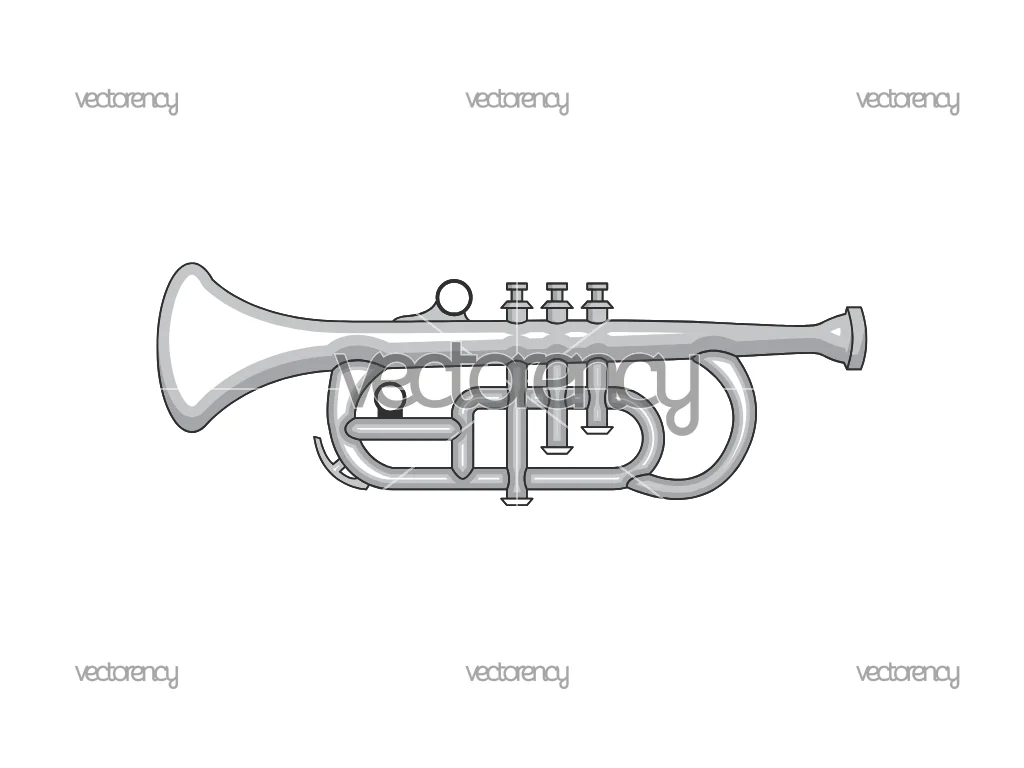 Trumpet Vector SVG