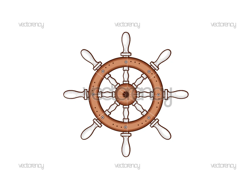 Ship Rudder Clipart