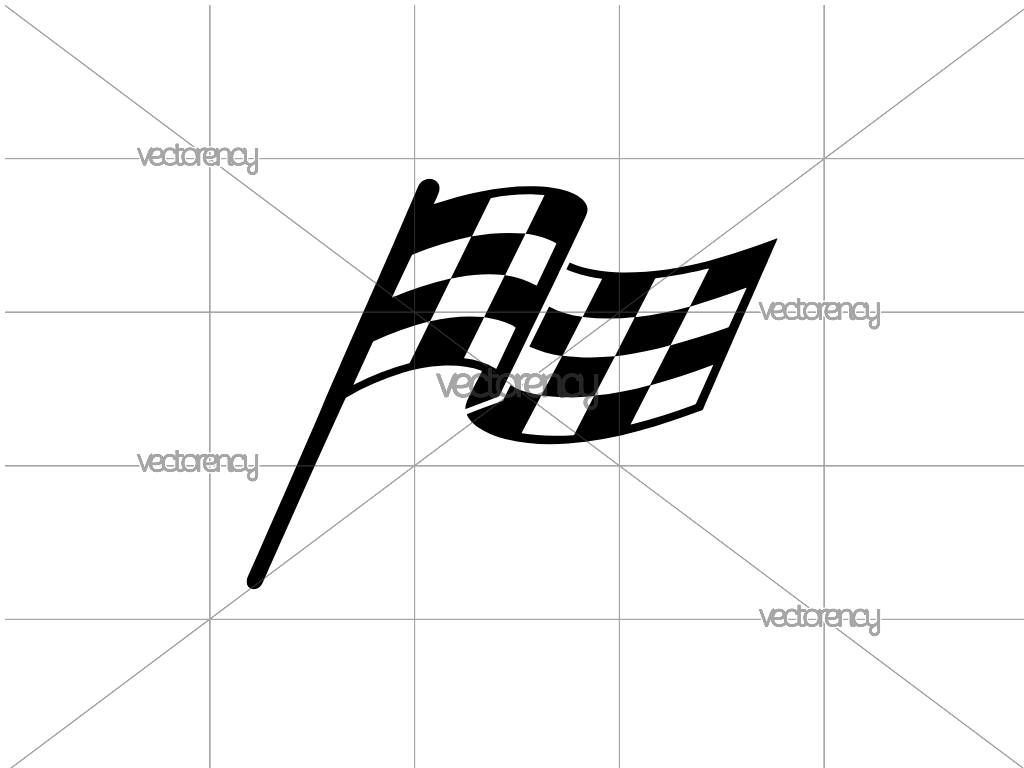 Checkered Flag SVG Free