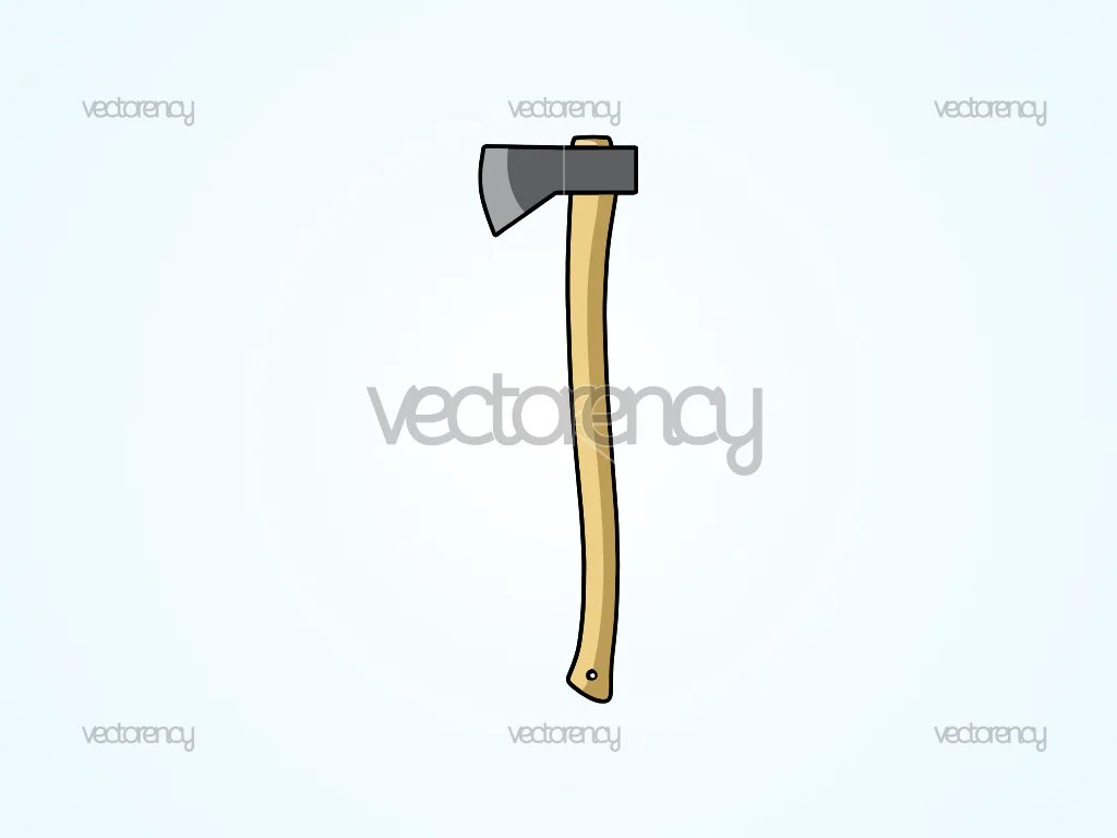 Hatchet Clipart SVG