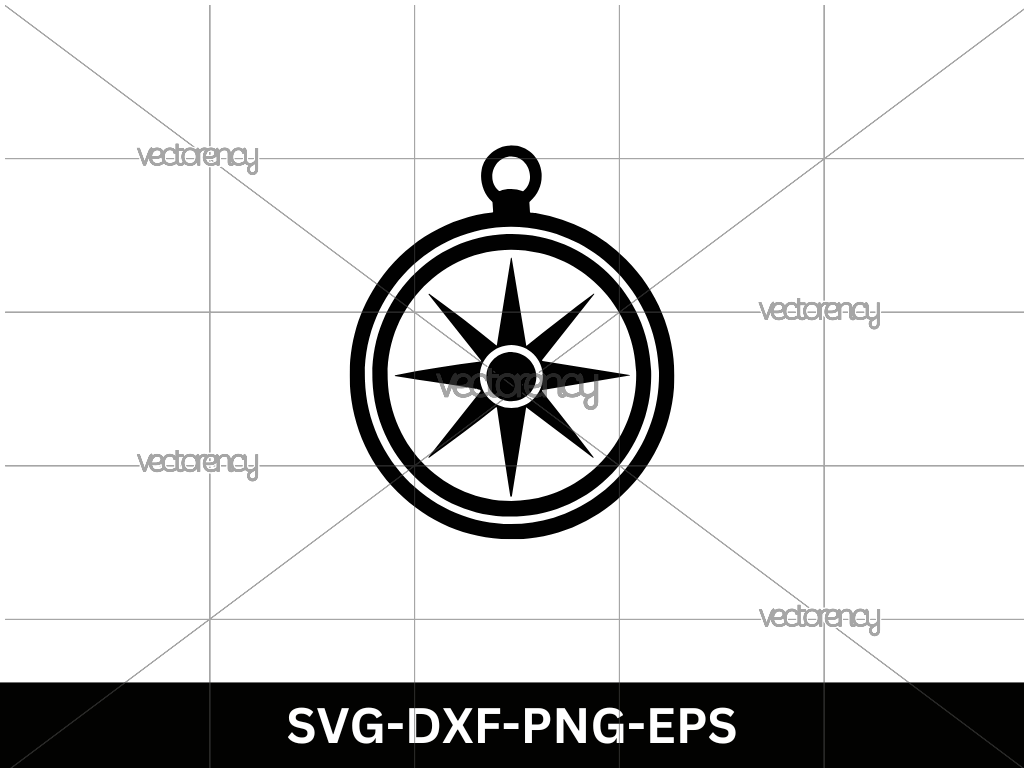 Compass Clipart SVG Download