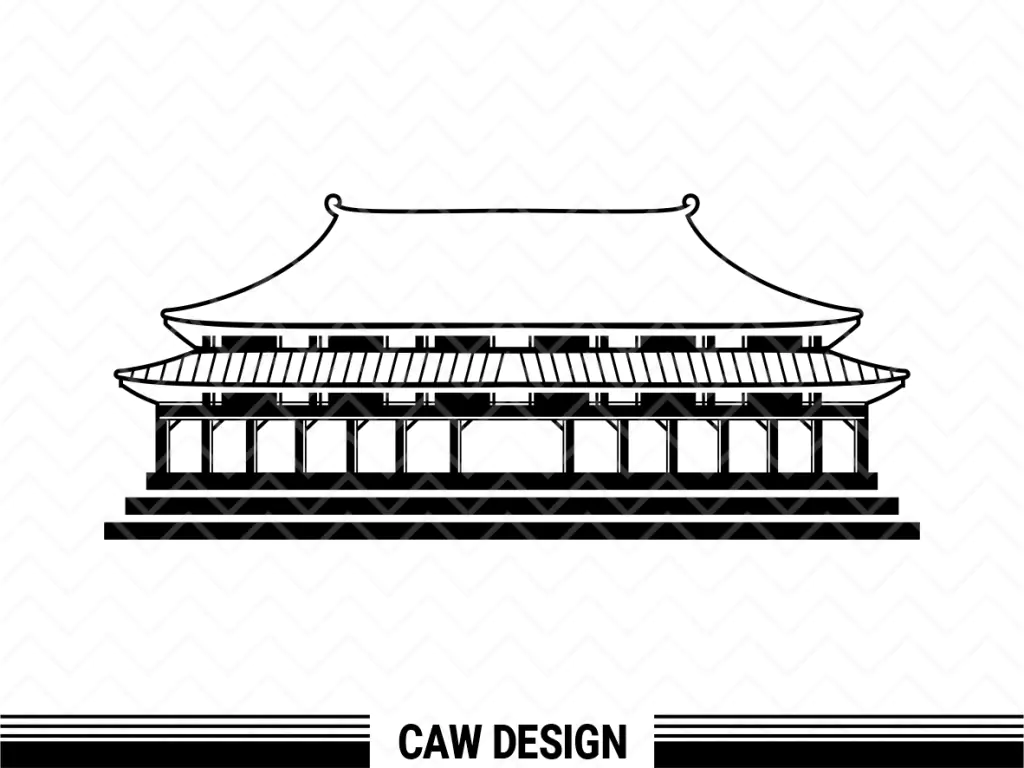 Beijing Landmark SVG PNG EPS