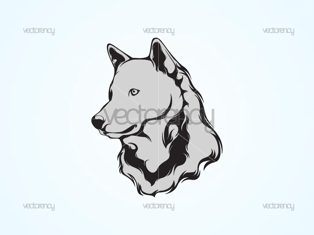 Wolf Clipart SVG PNG EPS DXF