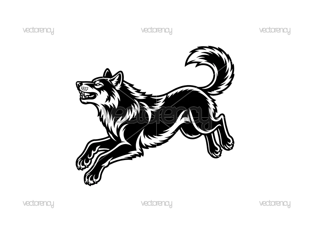 Wolf Clipart SVG