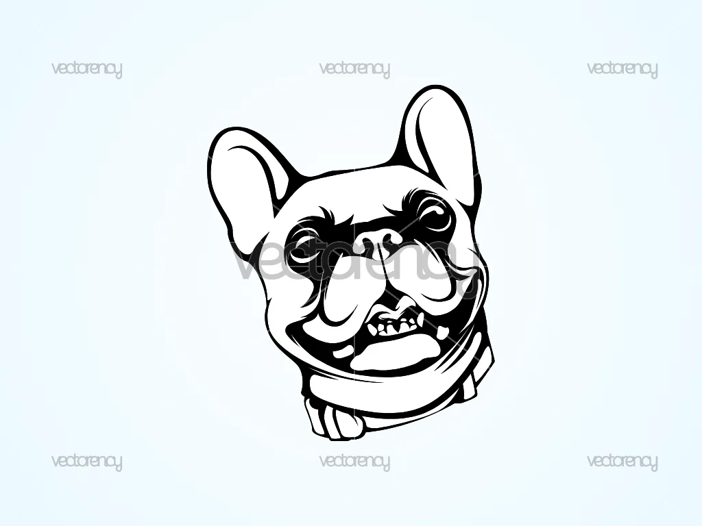 French Bulldog SVG