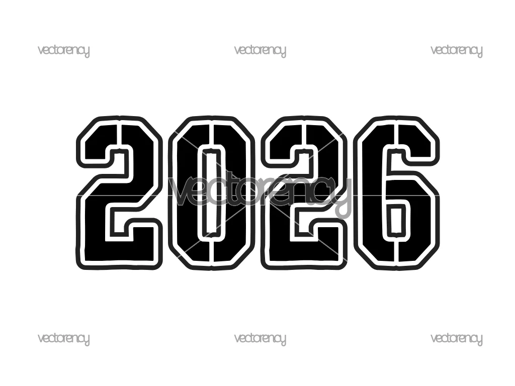 2026 Stencil SVG Clipart