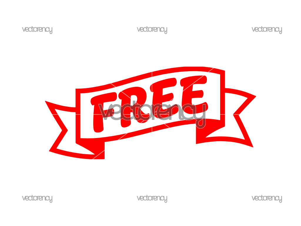 Free Tag Label Ribbon Clipart