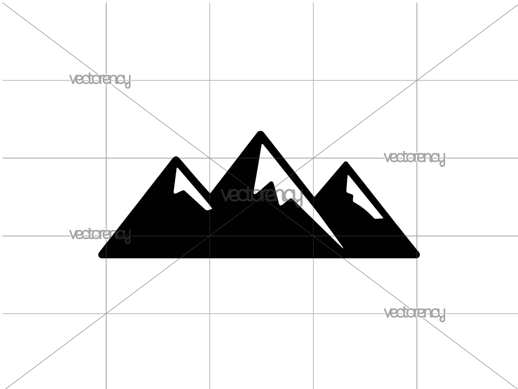 Mountain Range SVG