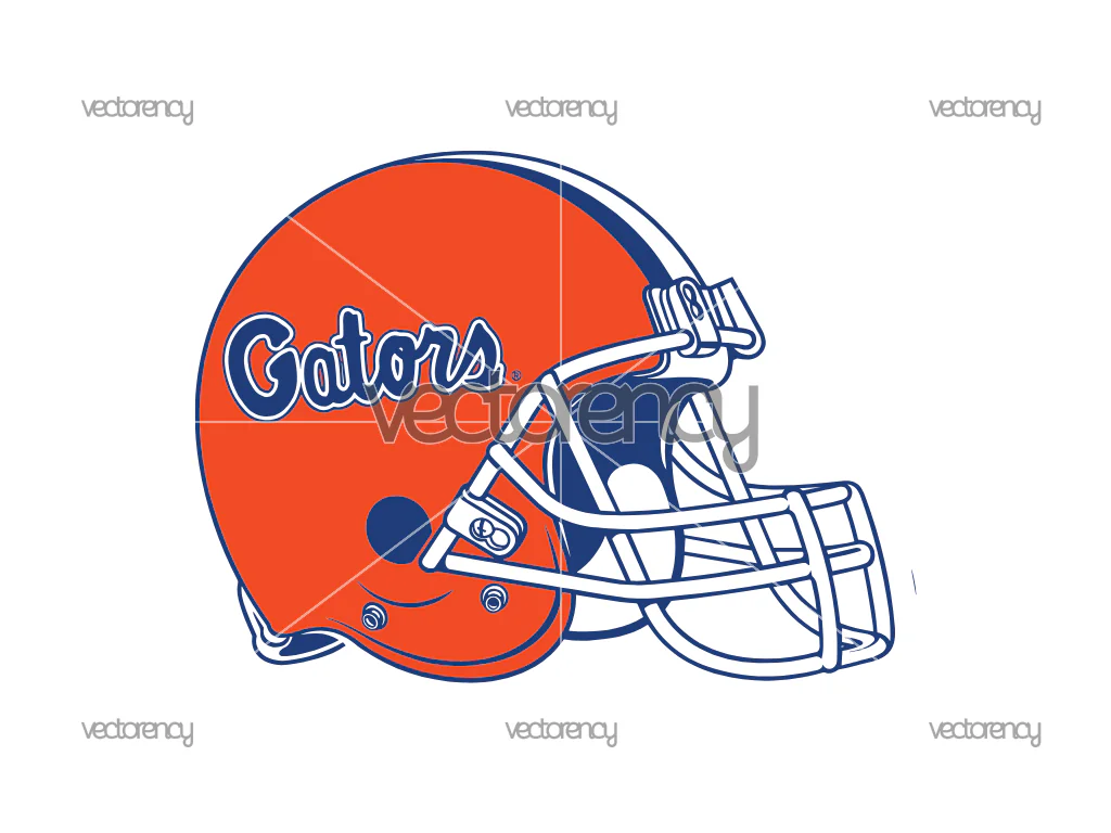 Gators Helmet Clipart SVG PNG EPS