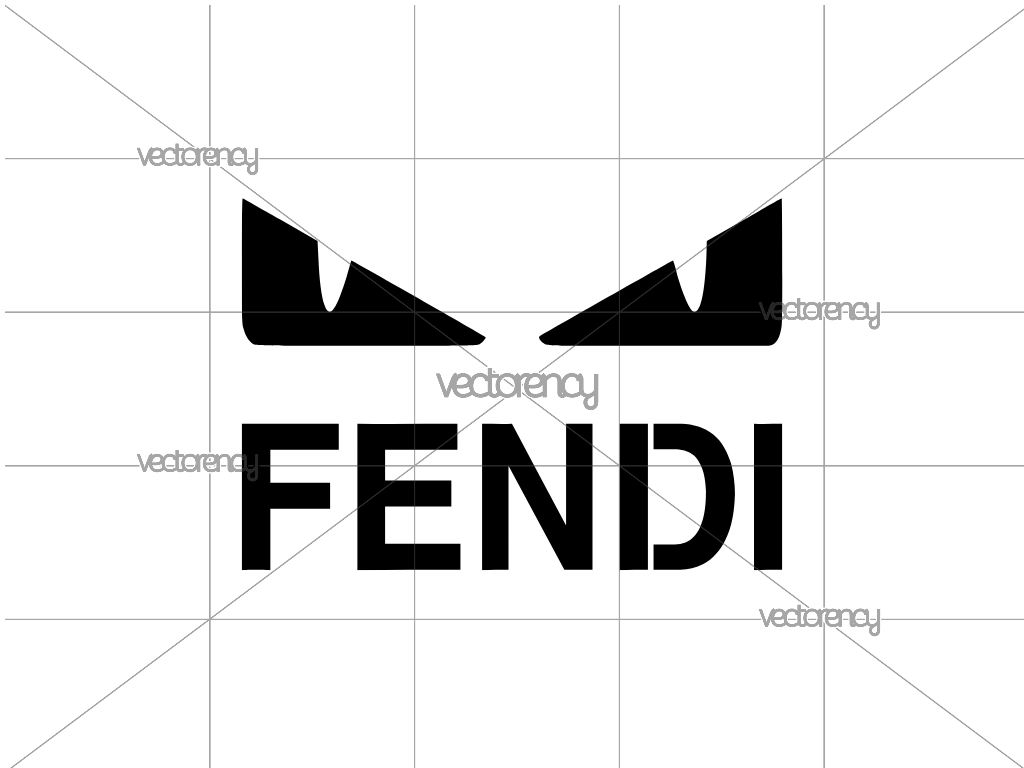 Fendi Eyes SVG