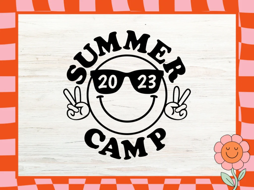 Summer Camp SVG Vector