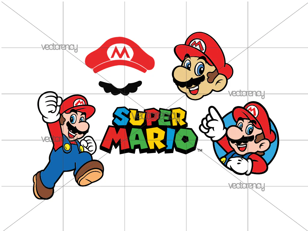 Super Mario SVG