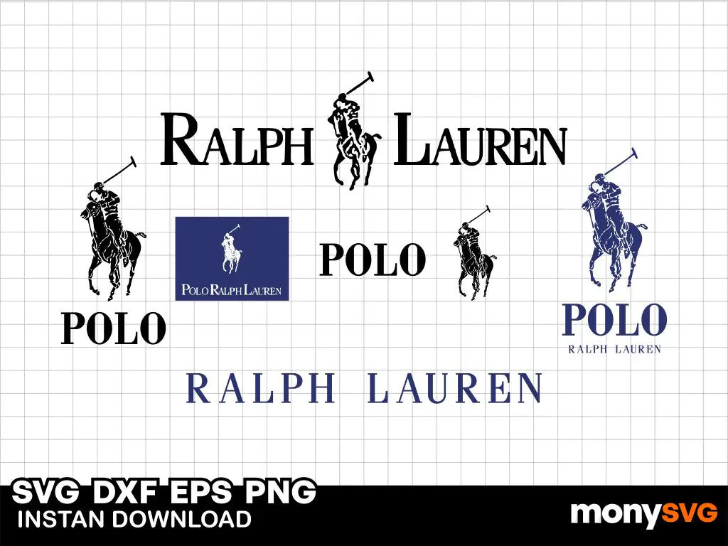 Polo Ralph Lauren logo SVG bundle