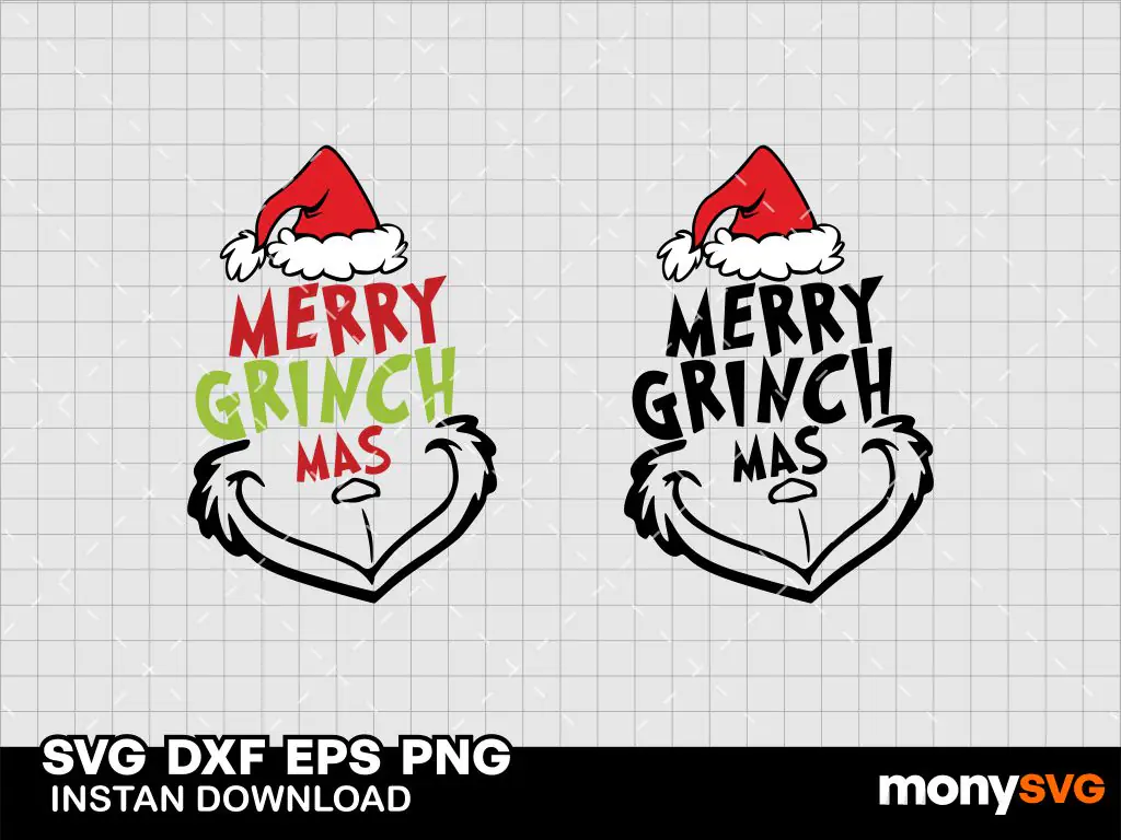 Merry Grinchmas SVG