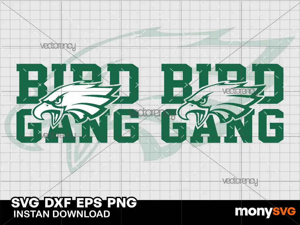 Philadelphia Eagle Bird Gang SVG