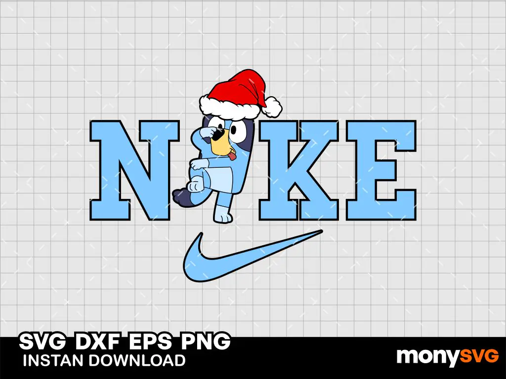 Bluey Nike Christmas