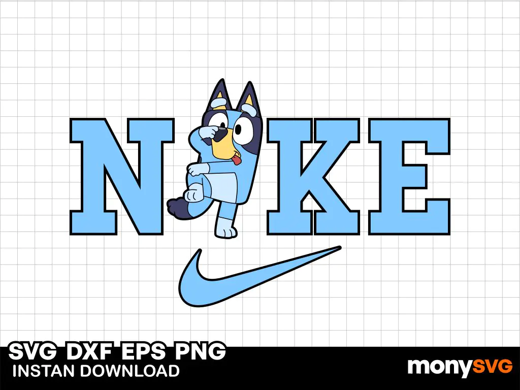 Nike Bluey SVG