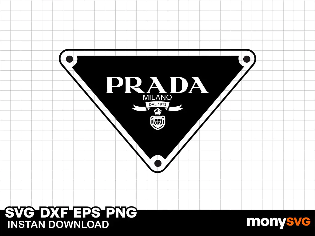 Prada logo SVG, Prada SVG