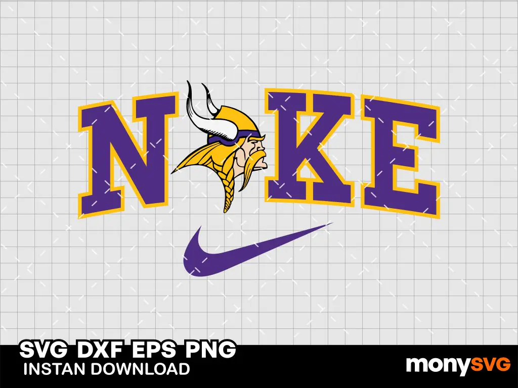 Vikings Nike SVG