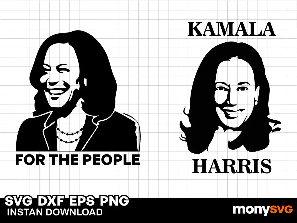 Kamala Harris SVG