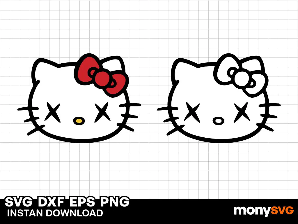 Hello kitty SVG