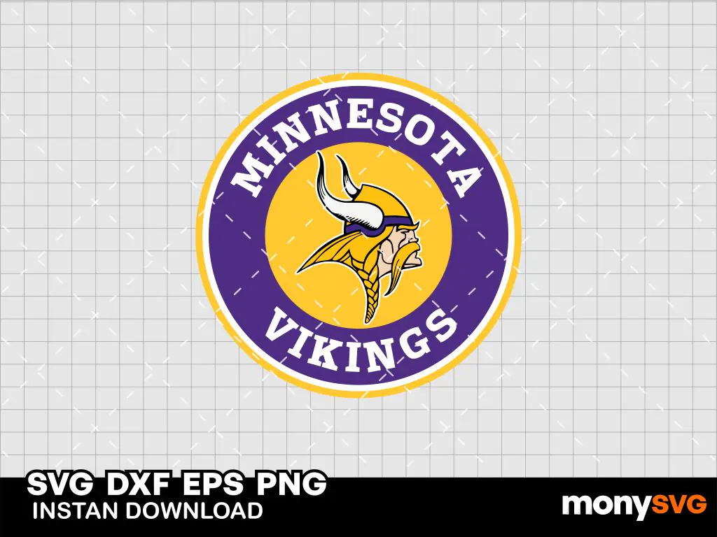 Minnesota Vikings logo SVG