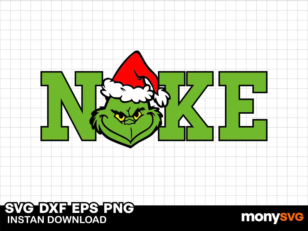 Nike Grinch SVG