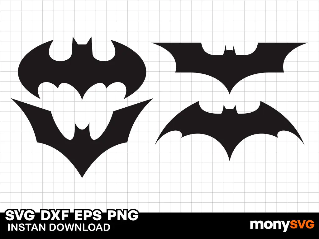 Batman Silhouette SVG