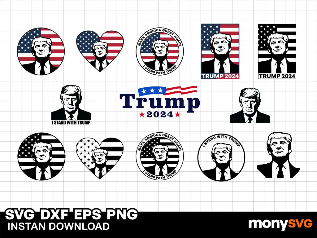 Trump 2024 SVG Bundle