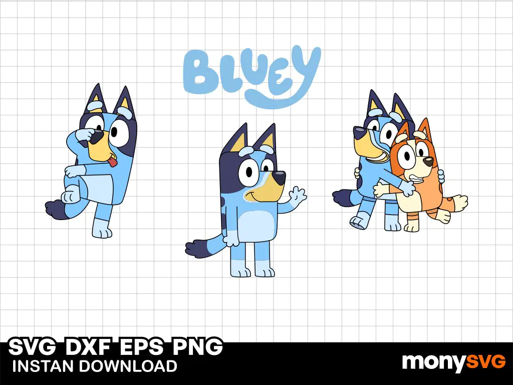 Bluey SVG Bundle