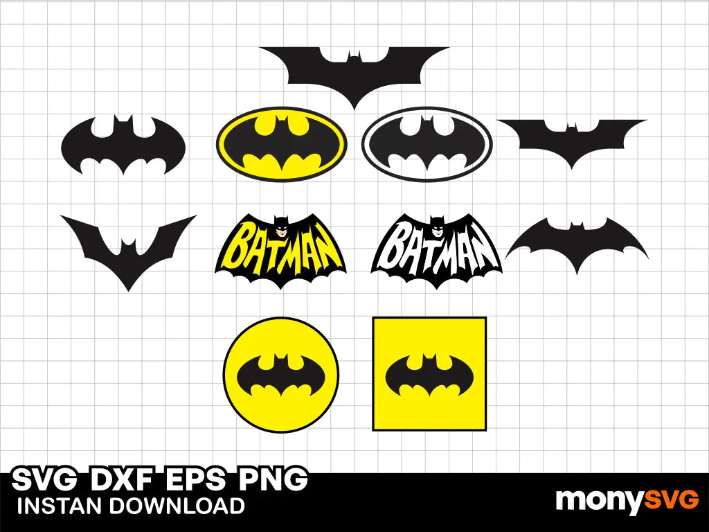 Batman Logo SVG Bundle