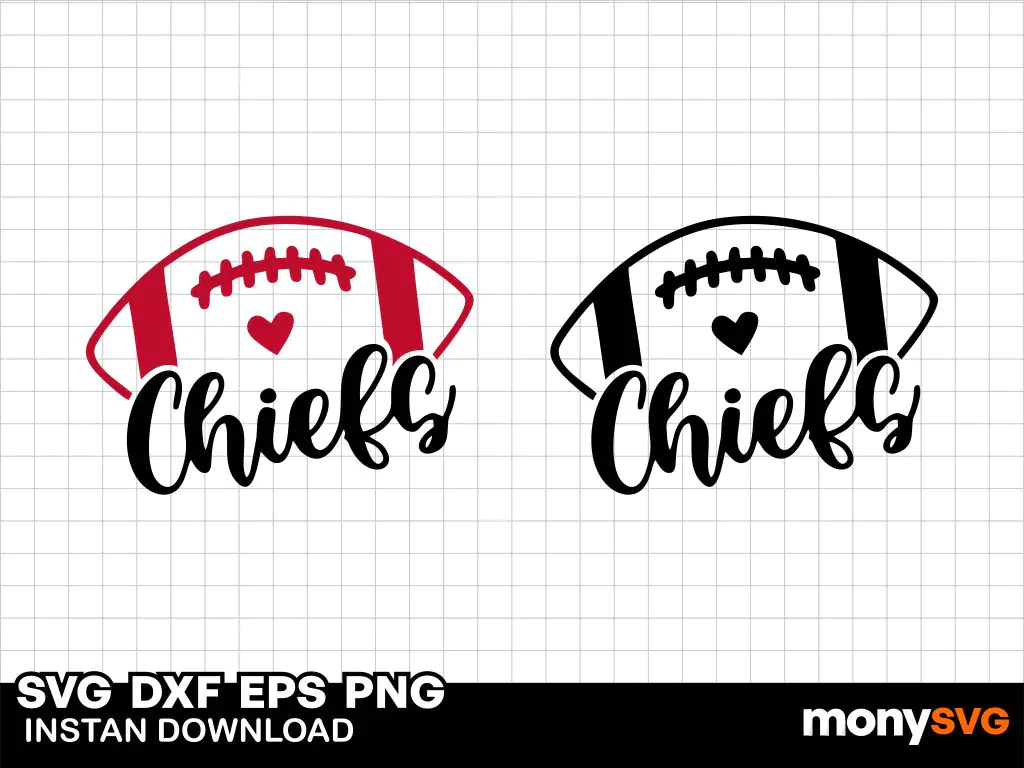 Kansas City Chiefs football SVG