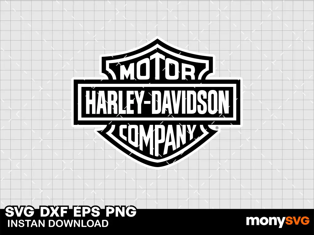 Harley Davidson Sticker SVG