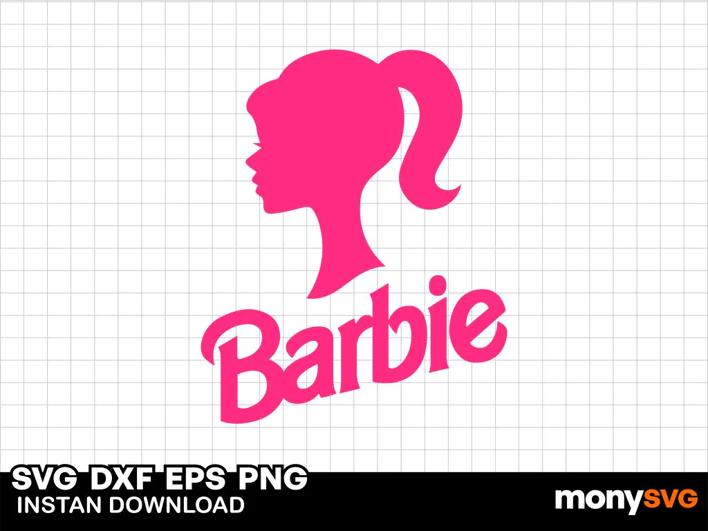 Barbie head svg