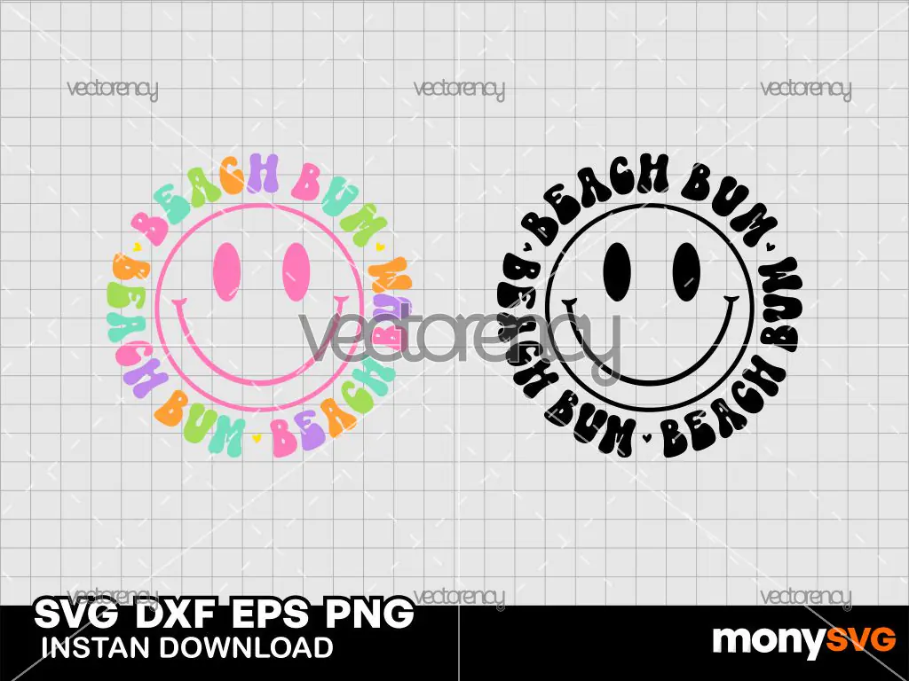 Summer bum SVG
