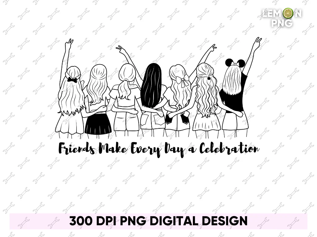 Friends Make Every Day a Celebration Shirt Free