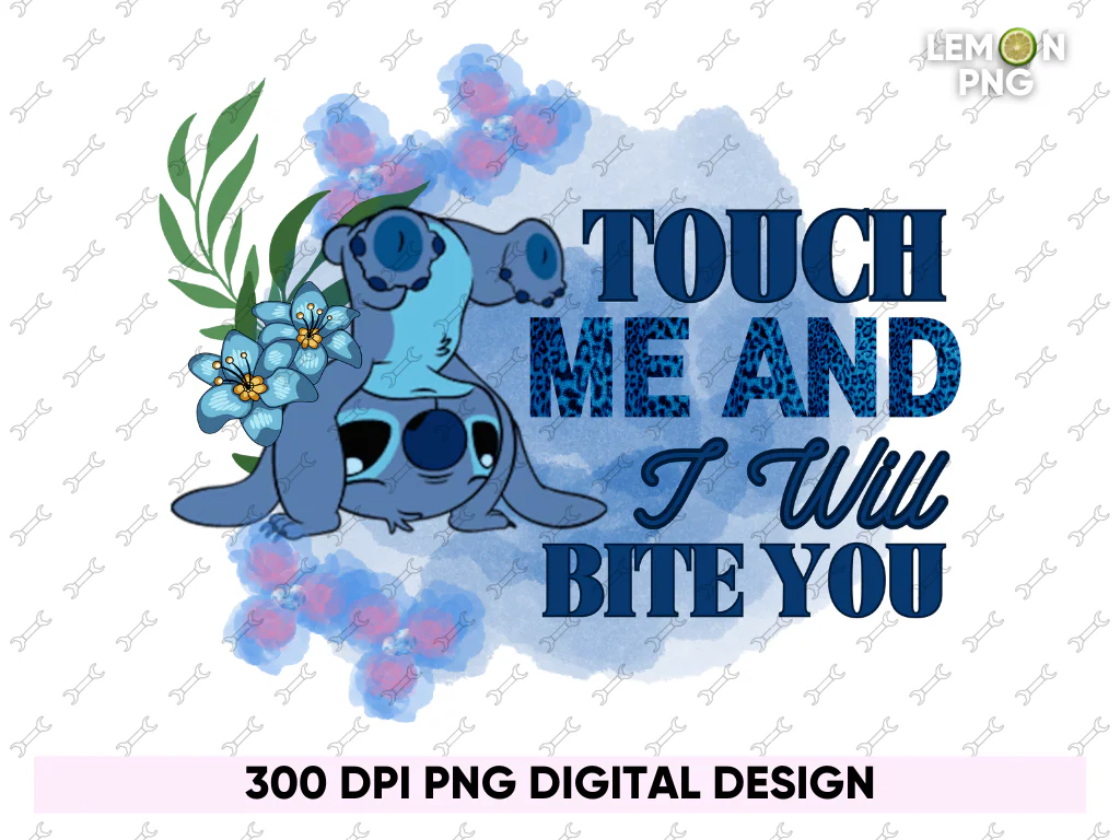 Stitch PNG Sublimation Design Instant Download Free