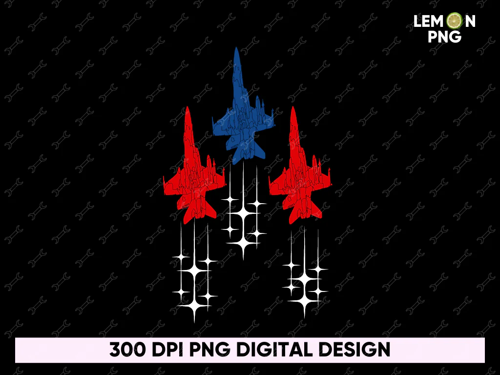 Memorial Day Plane PNG PDF Design