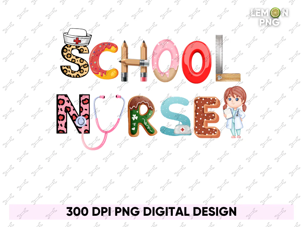 School Nurse PNG Design Free