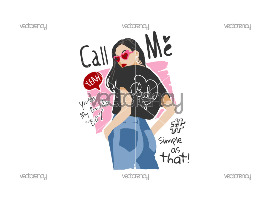Call Me Babe PNG