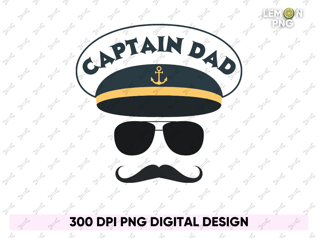 Captain Daddy Shirt Design