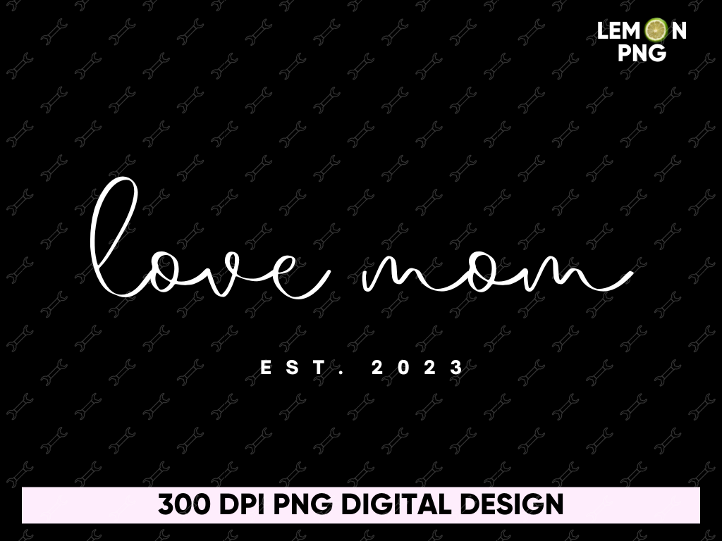 Love Mom T-Shirt Design